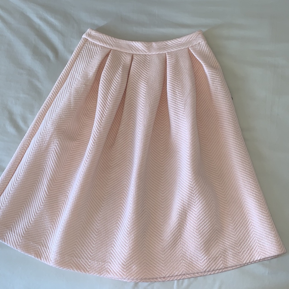 NWT Forever 21 Knee High Soft Pink Skirt from South Korea